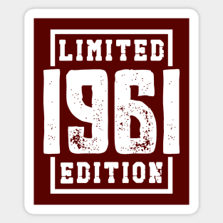 1961 Limited Edition Sticker